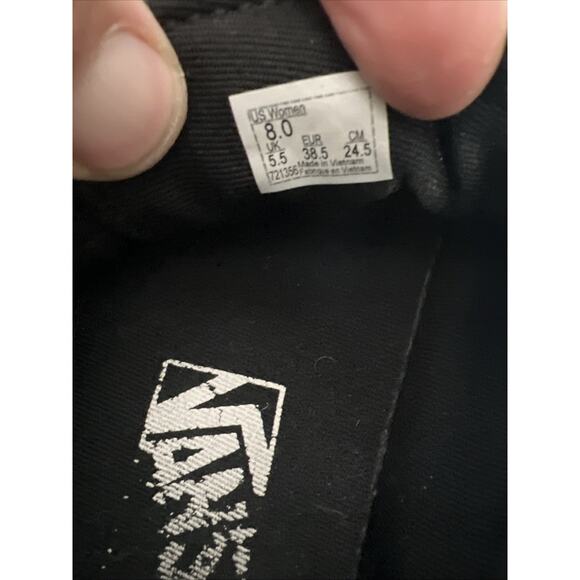 Vans Old Skool Canvas Black White Classic Women’s Casual Lifestyle Shoes Size 8 - Picture 9 of 9